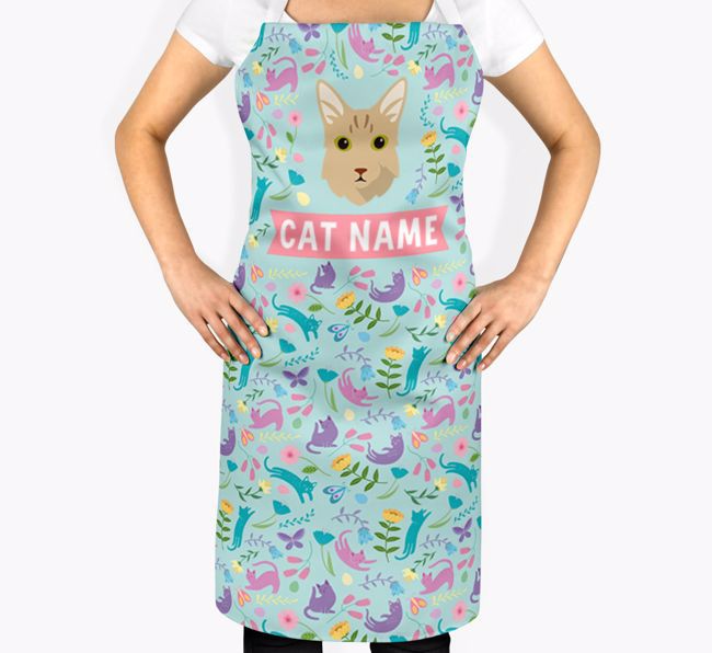 Spring Kitten: Personalized {breedShortName} Apron